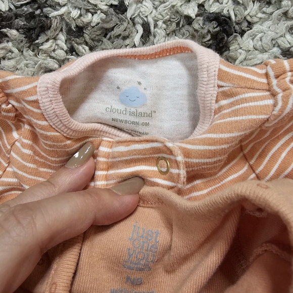 NEWBORN baby Footie Pj Outfit Bundle - Picture 4 of 4